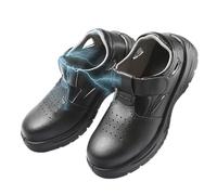Chaussures De Protection du Travail Antistatiques (36-50), Chaussures De Sécurité Sandales, Chaussures De Sécurité Anti-écrasement + Anti-crevaison, pour Usine, Laboratoire,39,Black