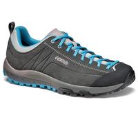 Chaussures de randonnée basses pour femmes Asolo Space GV ML 7 UK graphite/bleu cyan