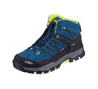 CMP Kids Rigel Mid Trekking WP Walking Shoe, Deep Lake-Acido, 35 EU, Deep Lake Acido, 35 EU