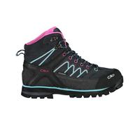 Chaussures CMP Moon Mid bleu clair noir rose femme - 36