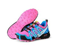 Chaussures de randonnée Confortables Respirantes et sèches pour Femmes Sport de randonnée légères et antidérapantes Sport à Semelles Souples résistantes à l'usure et amortissant Les Chocs