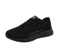 Chaussures de randonnée, de trekking, de marche, de loisirs, de sport, invisibles, légères, confortables, respirantes, pour le fitness et l'été, Noir , 42 EU