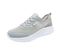 Chaussures de randonnée, de trekking, de trekking, respirantes, à enfiler, invisibles, à hauteur creasée, confortables, respirantes, classiques, respirantes, gris, 39 EU