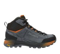 Dolomite - Chaussures de randonnée journée en GORE-TEX® - M'S Vernale Hike Mid Gtx Gunmetal Grey pour Homme en Cuir - Taille 45 - Gris Gris 45