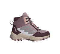 adidas Mixte Enfant Terrex Ax4R Mid Hiking Shoes, Magic Mauve/Reflective Silver/Maroon, 31 1/2 EU