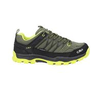 CMP Campagnolo – Chaussures de randonnée Rigel Low WP Mixte Enfant Kaki Acide 39 EU