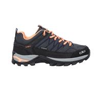 CMP Rigel Low WMN Trekking Shoes WP Femme Chaussures de randonnée, Gris Rose Saumon Antracite Sunrise, 38 EU