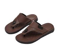 Chaussures de randonnée givrées pour homme - Grande taille - Pour l'intérieur et l'extérieur - Vacances d'été, marron, 39 1/3 EU