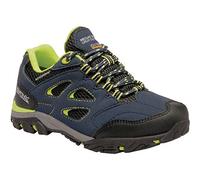 Chaussures de randonnée holcombe low bleu marine/vert fluo 30