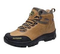 Chaussures de Randonnée Homme Imperméable Bottes Trekking Outdoor Bottes d'escalade Antidérapantes Chaussures de Marche