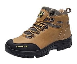 Chaussures de Randonnée Homme Imperméable Bottes Trekking Outdoor Bottes d'escalade Antidérapantes Chaussures de Marche