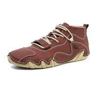Chaussures de Randonnée Homme Running Basket Montante Homme en Cuir Baskets et Chaussures de Sport Marche Imperméable Chaussure de Travail Chaussure Orthopédique Bottine Sneakers Basquettes Mocassin
