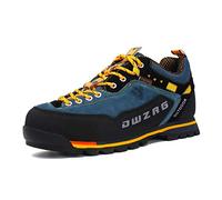 Chaussures de Randonnée Hommes Respirante Outdoor Sneaker Trekking Chaussures de sécurité Jaune 45 EU