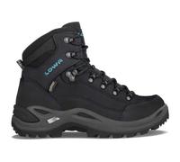 LOWA Renegade GTX Mid Ws Femelle Adulte Noir, Turquoise