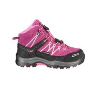 CMP Mixte enfant Kids Rigel Mid Trekking Shoe Wp Chaussure de marche, Rosa Berry Pink Fluo, 29 EU