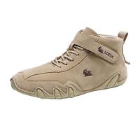 Chaussures de randonnée pour homme - Antidérapantes - Bout large - Confortables - Crampons profonds - Adhérence robuste - Pour la course à pied, le printemps, l'été, la randonnée et l'extérieur, kaki