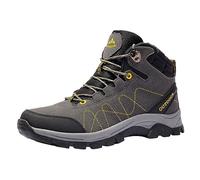 Chaussures de randonnée pour homme - Coupe large - Légères - Pour la randonnée, le travail, le combat - Talon bloc - Légères - Pour la marche à la campagne, les trajets au bureau - Isolation de la