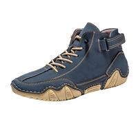 Chaussures de randonnée pour homme - Imperméables - Chaussures de sport pour homme - Chaussures de basket-ball - En daim - Bottines d'extérieur - Chaussures d'hiver chaudes doublées - Chaussures pieds