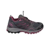CMP Chaussures de Course Atik WP Trail, Femme, Titanio Amaranto, 36 EU