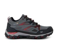 Regatta Bottines de marche HOLCOMBE Homme Gris foncé/Rouge 43 FR
