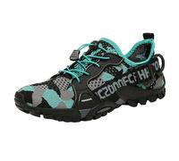 Chaussures de randonnée respirantes pour homme - Chaussures de marche en maille - Baskets de trekking légères - Baskets de camping confortables - Baskets de sport légères pour un usage quotidien, bleu