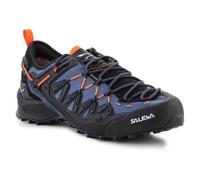 Chaussures de randonnée SALEWA MS Wildfire Edge Gtx pour homme - Bleu marine - Respirantes 46