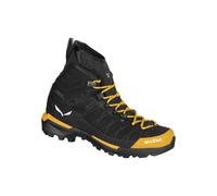 Salewa - Chaussures d'alpinisme - Ortles Light Mid Ptx M Gold/Black pour Homme en Nylon - Taille 8,5 UK - Noir Noir 8,5 UK