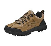 Chaussures de randonnée tendance d'été et d'automne pour homme, semelles antidérapantes, fond épais, maille respirante, décontractée, Go Walk Max Sneaker, marron, 39 2/3 EU