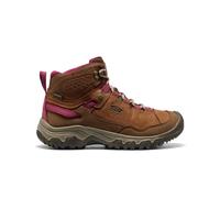 Keen - Women's Targhee IV Mid WP - Chaussures de randonnée - EU 37,5 - bison / beaujolais
