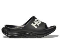 Chaussures de recuperation hoka ora athletic slide noir blanc unisexe