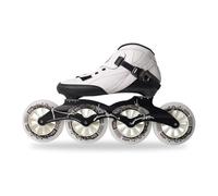 Chaussures De Rollers en Ligne Speed, Patins À roulettes Unisexes, Patinage De Course Professionnel Haute Performance, for Débutants Et Adolescents(40)