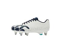 Chaussures de rugby Canterbury Stampede Groundbreak Team SG Blanc 44
