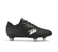 Canterbury Chaussures de rugby enfant Phoenix Raze Mixte Terrain souple Noir Blanc 33