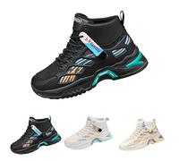 Chaussures de running décontractées pour homme - Chaussures de sport légères et larges pour femme - Confortables - Chaussures décontractées urbaines orthopédiques - Gym - Trekking - Marche, Noir , 41