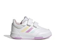 adidas Mixte Enfant Tensaur Hook and Loop Shoes, Cloud White/Blue/Bliss Lilac, 23 1/2 EU