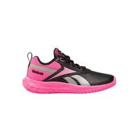 Reebok Chaussures de Course Rush Runner 5.0 Syn pour Fille, Noir Rose Vif, 3.5 UK