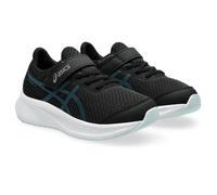 Chaussures De Running Enfants, Unisexe - ASICS Patriot 13 PS - Black/TealBlue 27