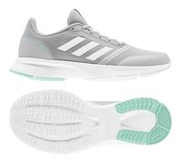 Chaussures de running femme - ADIDAS - Nova Flow - Gris/blanc/bleu pétrole - Drop 10 mm - Usage régulier 36