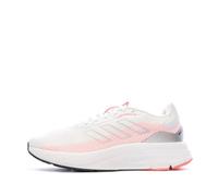 Chaussures de Running Femme Adidas Run the world - Blanc/Rose - LightMotion+ - Geofit matelassé 36 2/3