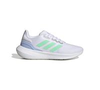 Chaussures de running femme Adidas Runfalcon 3 - Blanc/Vert/Bleu - Cloudfoam - Matériaux recyclés 38 2/3