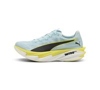 Puma Chaussures Deviate NITRO Elite 4 Bleu/Jaune SS26 Femme Taille 37,5