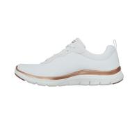Chaussures de Running Femme - SKECHERS - Flex Appeal 4.0 - Blanc - Fitness - Route 39