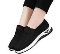 Chaussures De Running Femme Summer Basket Super Douces Fitness sans Lacets Basquettes OrthopéDiques LéGer LaçAge Orthopediques Casual Travail Confortables Chaussure Chic AntidéRapantes Sneakers