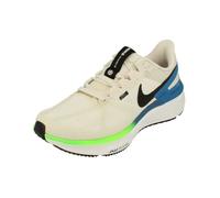 NIKE Homme Structure Air Zoom 25 Chaussure de Course sur Route, Étoile teintée Platine Blanche et Noire, 42 EU
