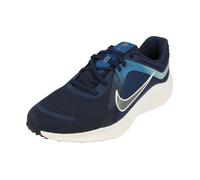 Nike Quest 5 Hommes Running Trainers DD0204 Sneakers Chaussures (UK 9 US 10 EU 44, Midnight Navy Pure Platinum 400)