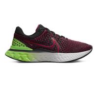 Chaussures de Running NIKE React Infinity Run Flyknit 3 pour Homme - Noir-Vert-Rouge 44