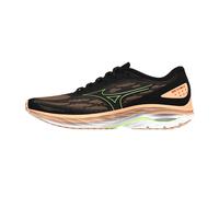 Chaussures de running pour femme Mizuno Wave Ultima 15 Black / Mizuno Neo Lime / Apricot Ice UK 5,5