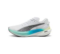 Puma Homme Deviate Nitro 3 White-Mint Melt Chaussures, Mélange de Menthe Blanche, 42 EU
