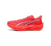 Puma Chaussures de running homme Deviate Nitro 4 sans stabilisateurs Ultra Red / Puma Silver UK 8,5