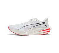 PUMA Chaussures de running Deviate Pure Nitro™ Homme Blanc Ultra Red Argent métallisé Taille 41